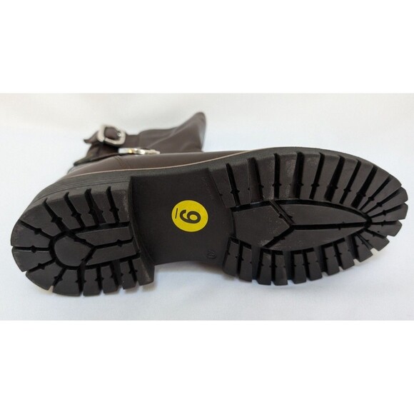 Larroude Womens Sz 9 Hardy Moto Boots Brown Suede Western - Picture 6 of 8